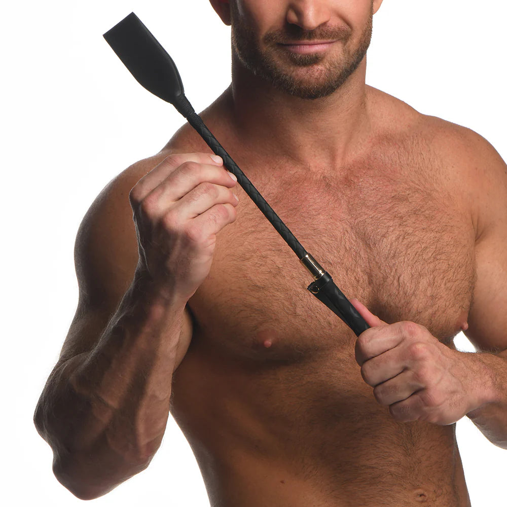 Master Series 12 or 18 Inch Stallion Riding Crop