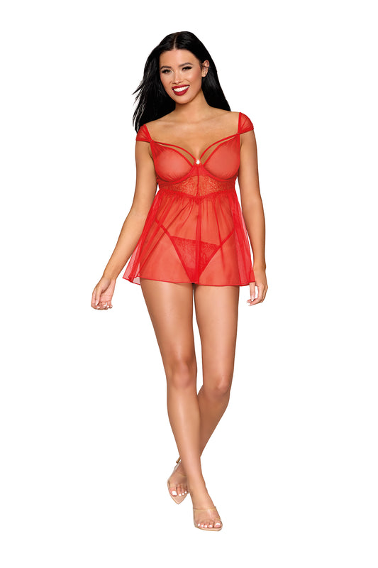 Babydoll & G-String- 13483