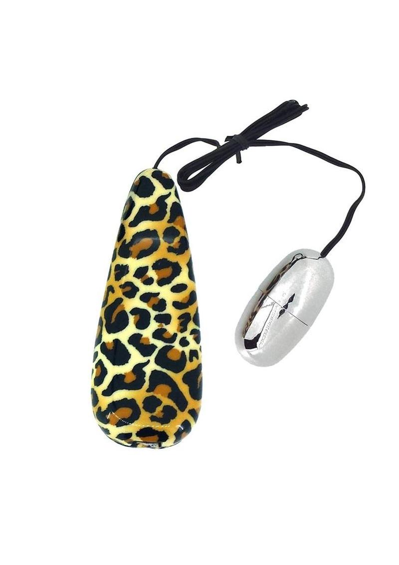 Primal Instinct Bullet with Wired Remote Control - Leopard