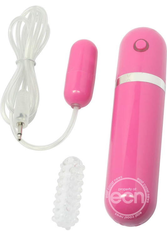 Ahhh Vibrating Bullet Of Love with Wired Remote Control - Pink