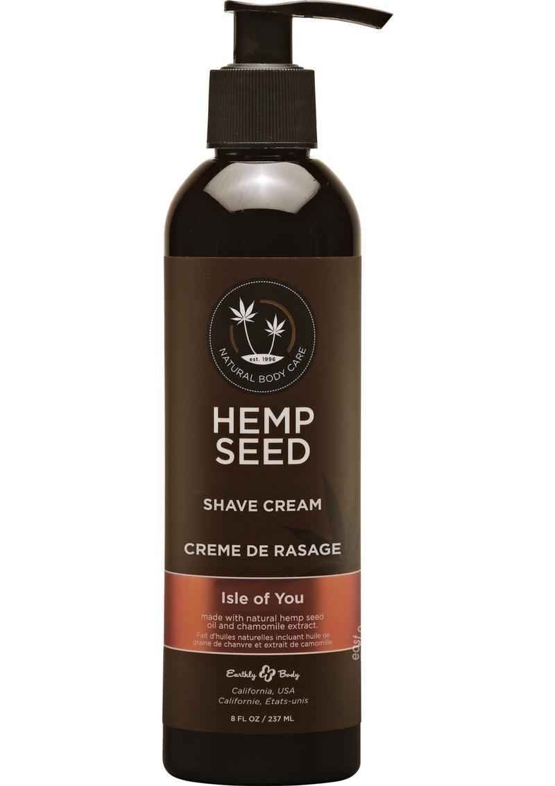 Hemp Seed Shave Cream - Isle Of You 8oz