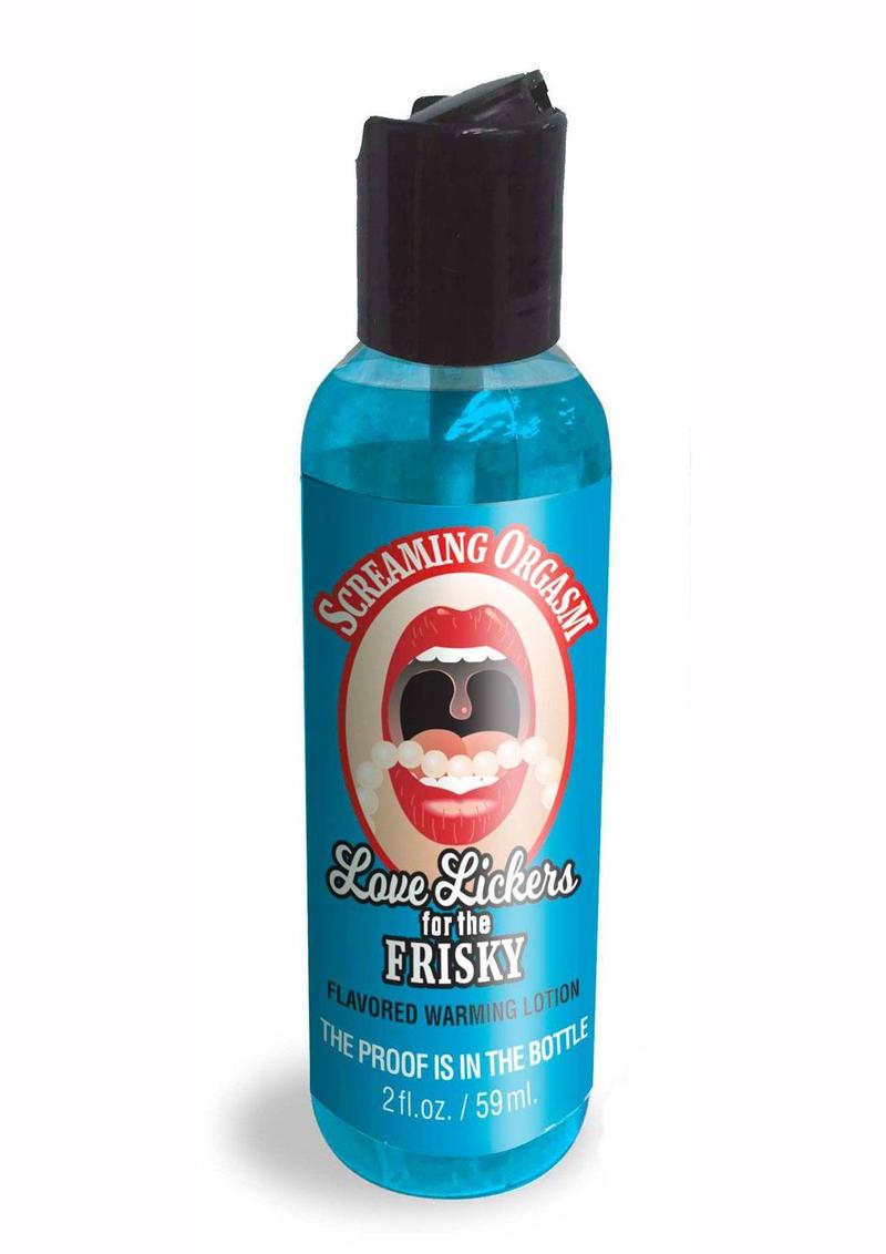 Love Lickers  Flavored Warming Massage Oil 2oz - Pick Your Flavor