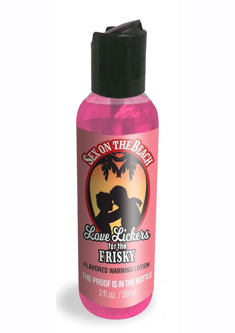 Love Lickers  Flavored Warming Massage Oil 2oz - Pick Your Flavor