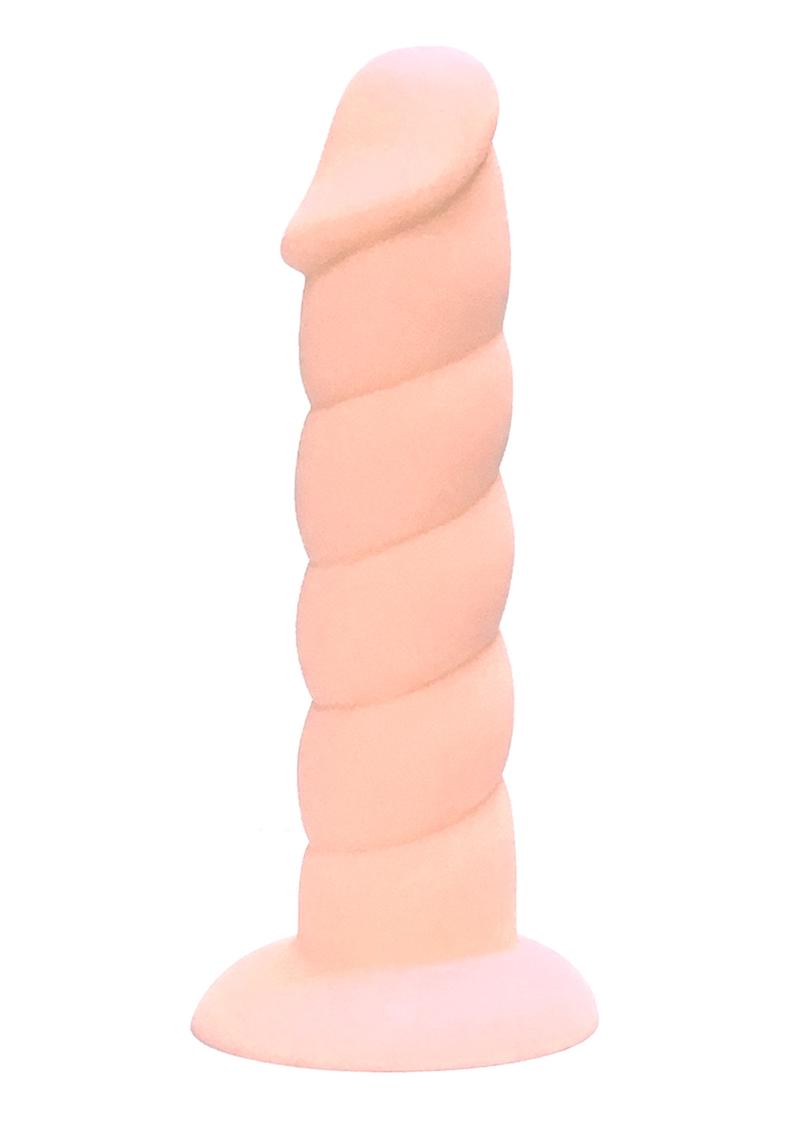 Suga' Daddy Silicone Dildo 7in - Vanilla