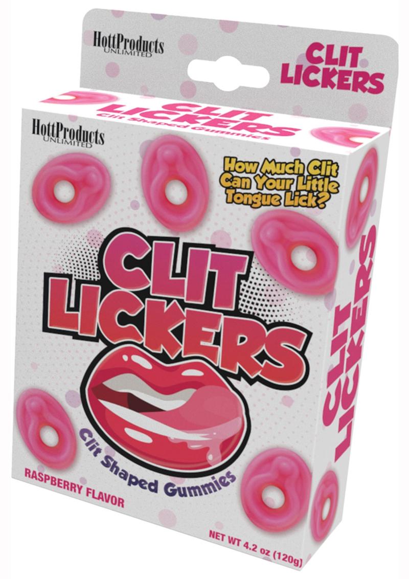 Clit Lickers Clit Shaped Gummies - Strawberry Flavored