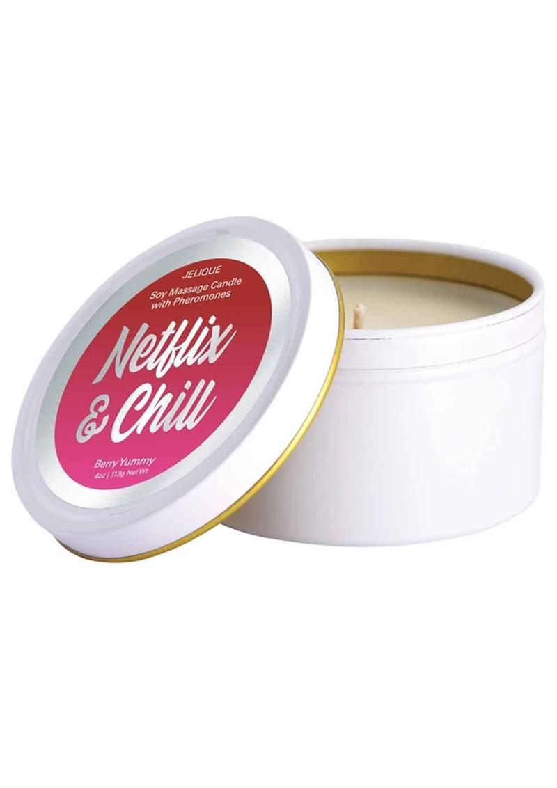 Massage Candle Pheromone Netflix & Chill Very Yummy 4oz.