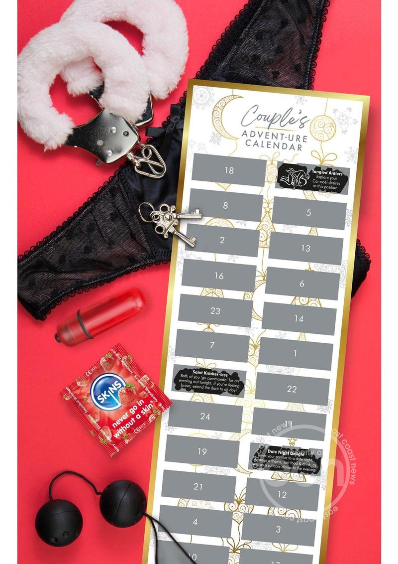 The Couple's Advent-ure Scratch Calendar