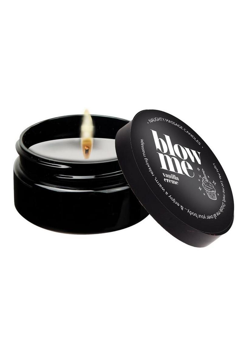 Naughty Massage Candle Blow Me 2oz