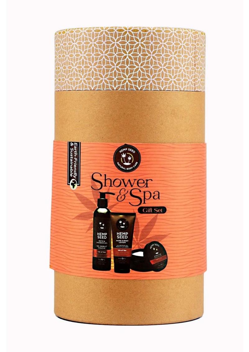 Hemp Seed Shower and Spa Gift Set