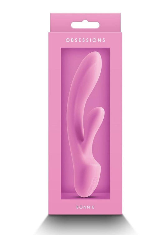 Obsessions Bonnie Rechargeable Silicone Rabbit Vibrator - Pink