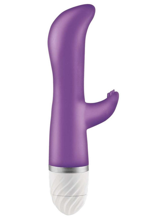 The Beat Teaser Silicone Rabbit Vibrator - Purple