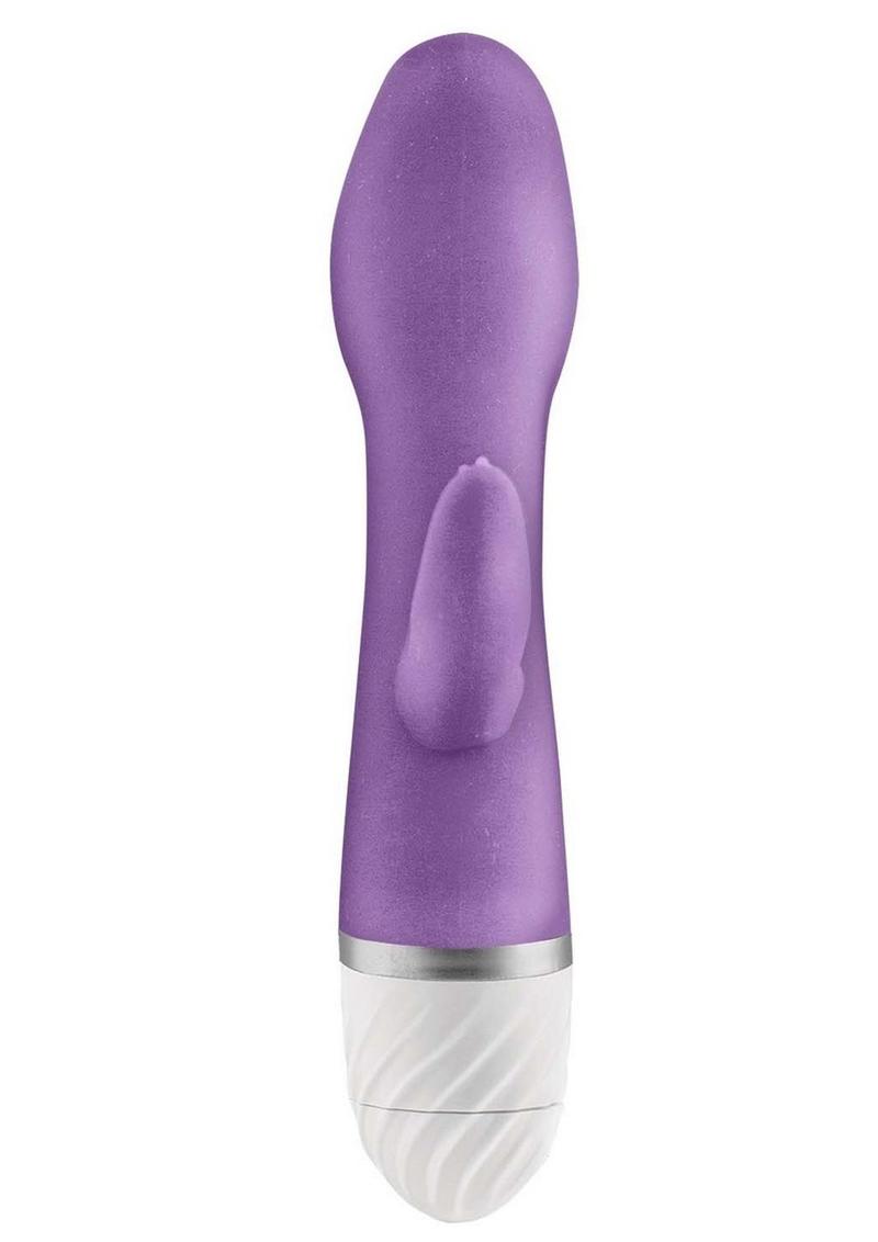 The Beat Teaser Silicone Rabbit Vibrator - Purple