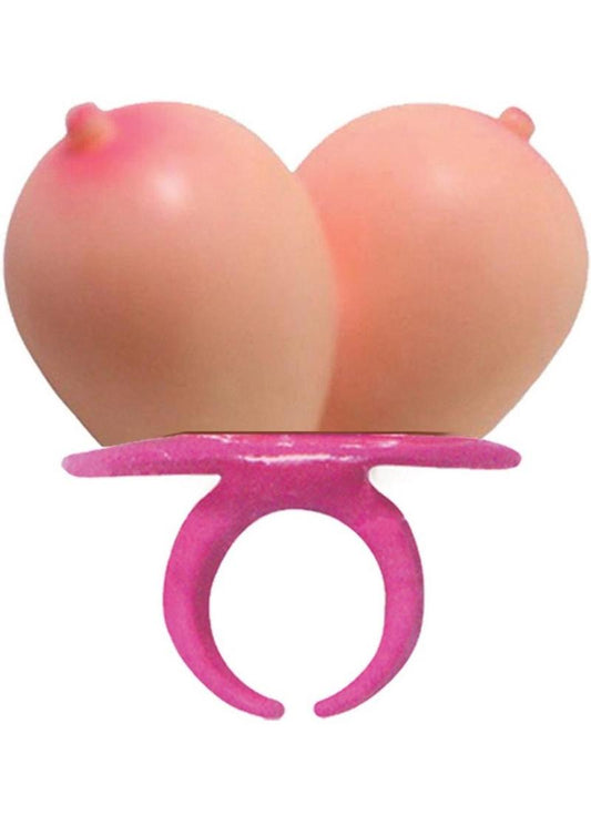 Boobie Shaped Ring Lollipop