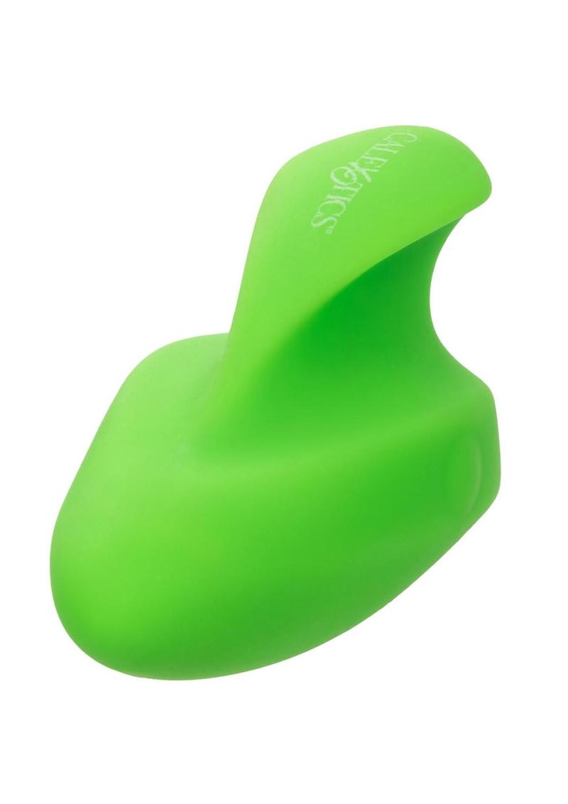 Neon Vibes The Ecstasy Vibe Rechargeable Silicone Massager - Green