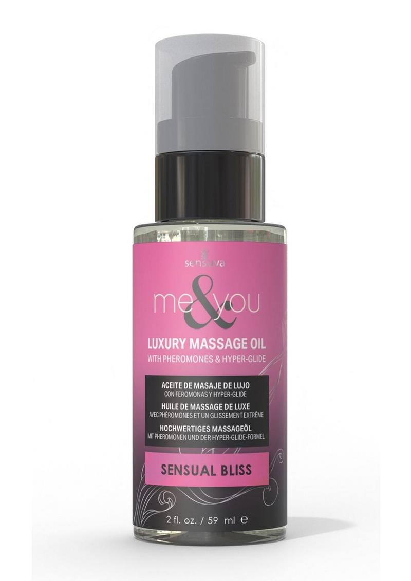 Me & You Pheromone Infused Luxury Massage Oil Sensual Bliss 2oz