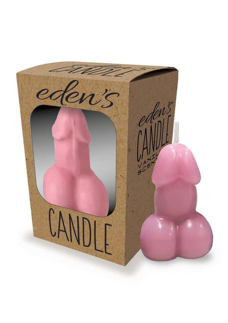 Eden's Candle Vanilla Scented Penis