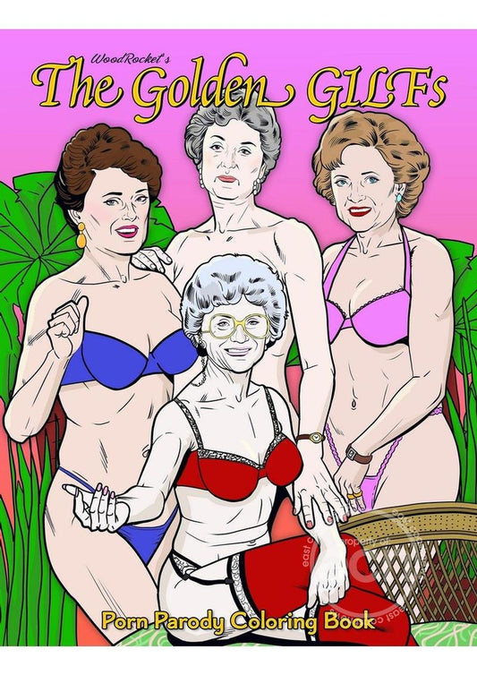 The Golden GILFS Adult Coloring Book