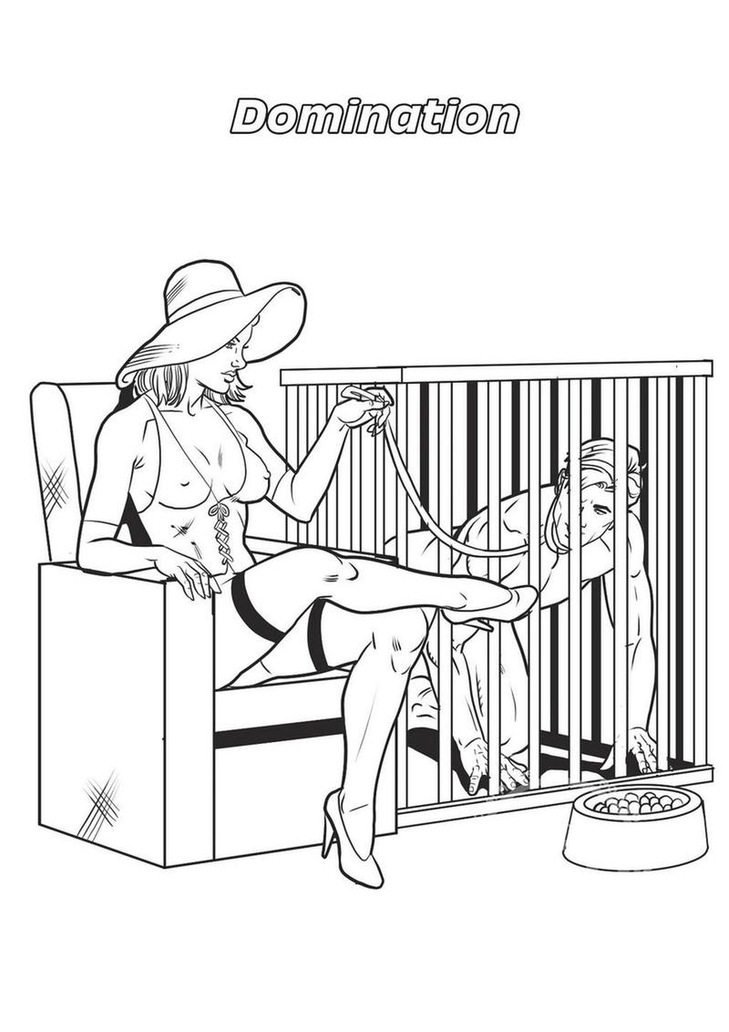 Fetishes Are Fun Adult Coloring Book
