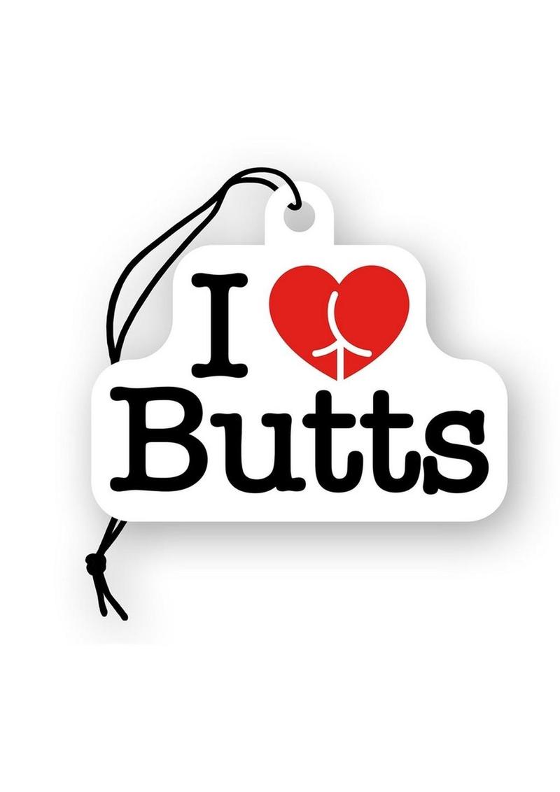 I Love Butts Air Freshener