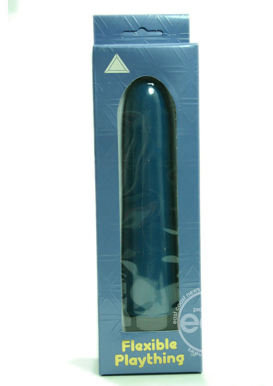 Flexible Plaything Vibrator 7in - Blue