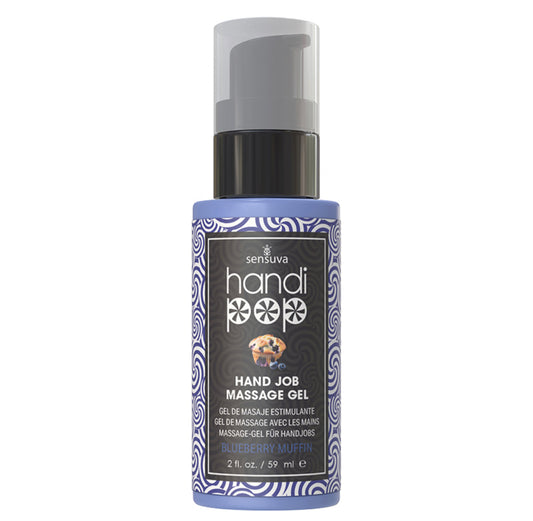 Handipop Edible Massage Gel-Blueberry Muffin 2oz