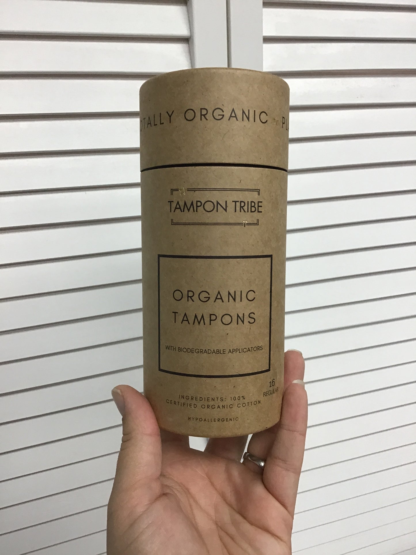 16 Regular Organic Tampons