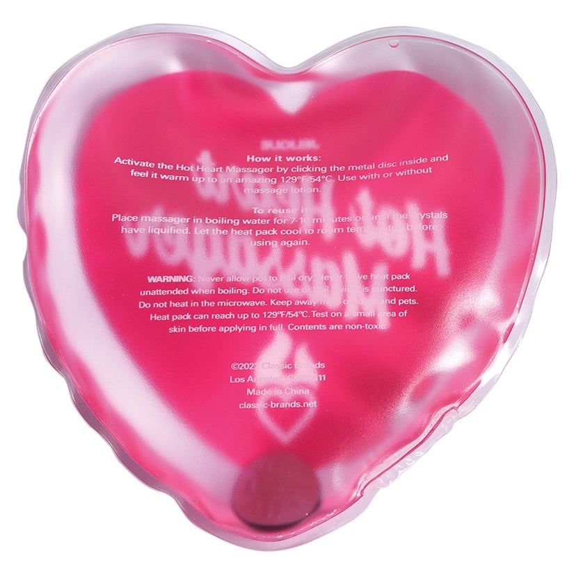 Hot Heart Massager-Pink