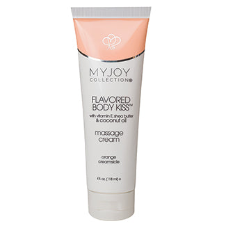 Flavored Body Kiss Massage Cream-Orange Creamsicle 4oz