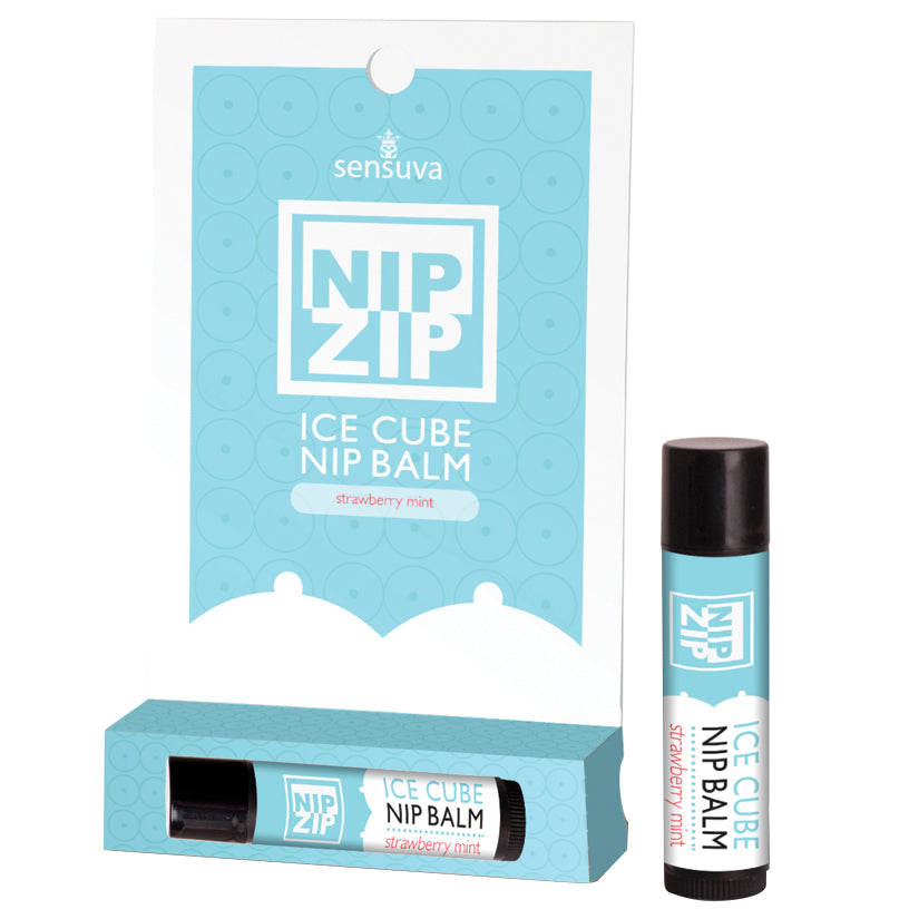 Nip Zip Ice Cube Nip Balm-Strawberry Mint