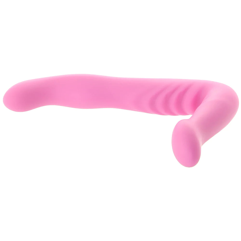 Elite 8 Inch Strapless Strap-On in Pink