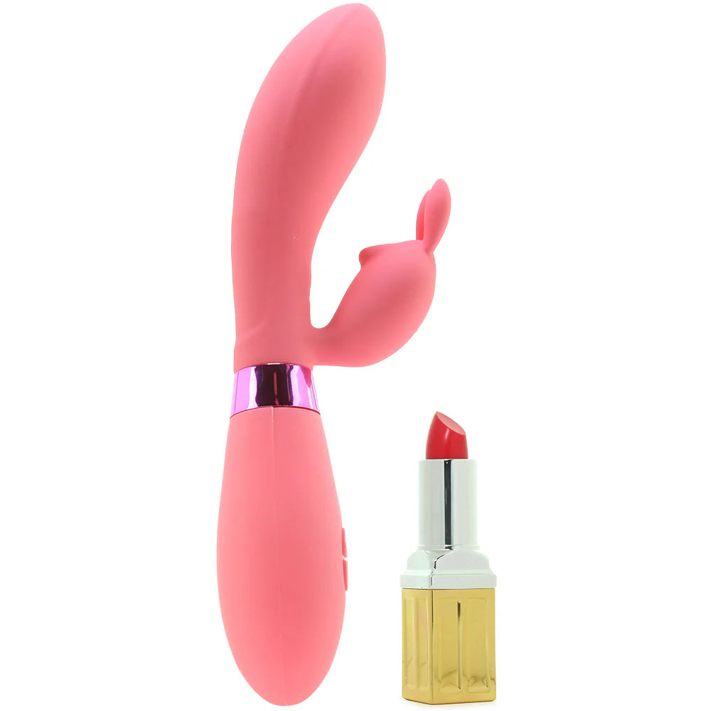 OMG! #SELFIE Silicone Rabbit Vibe in Pink