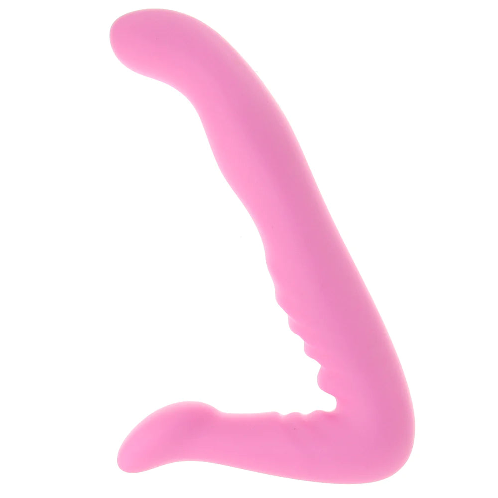 Elite 8 Inch Strapless Strap-On in Pink