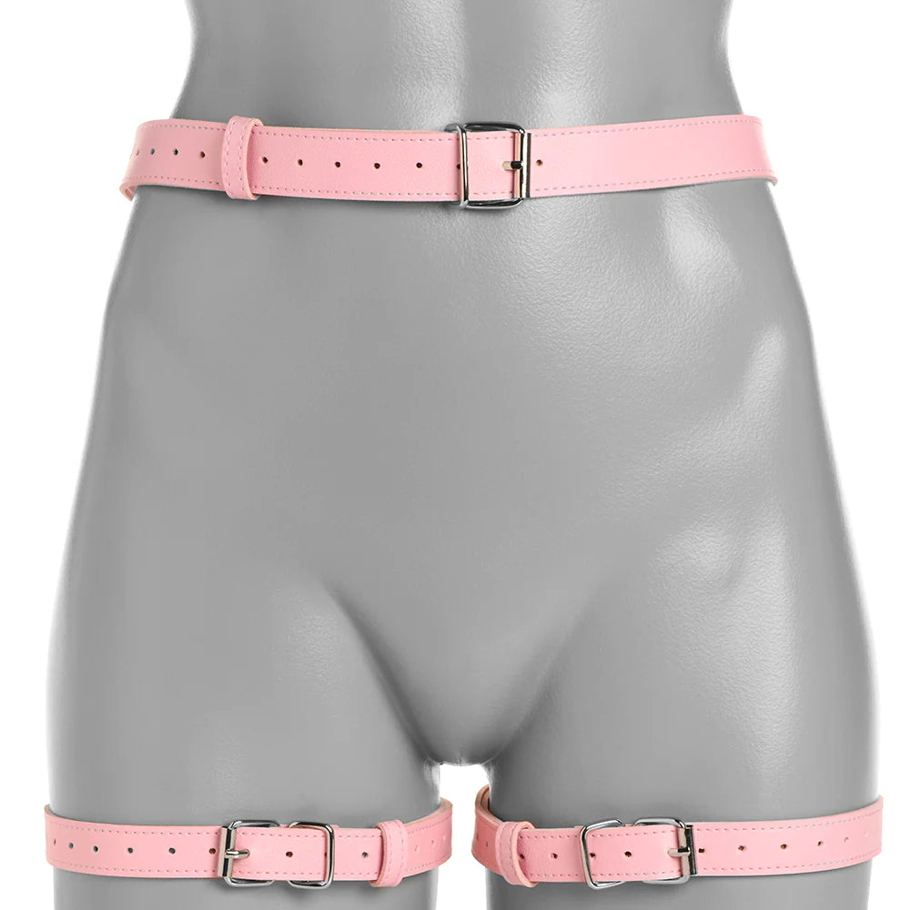 Bondage Harness with Bows (Select Your Size & Color)