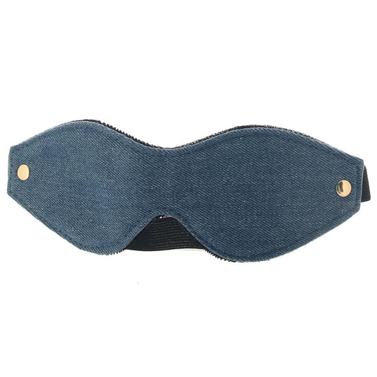 Ride 'Em Denim Eye Mask